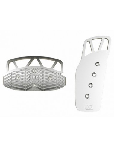 Cubrepedales OMP Anodizado Aluminio Autom. Largo