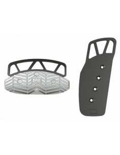 Cubrepedales OMP Anodizado Aluminio Autom. Largo 2