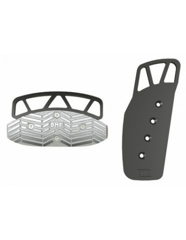 Cubrepedales OMP Anodizado Aluminio Autom. Largo