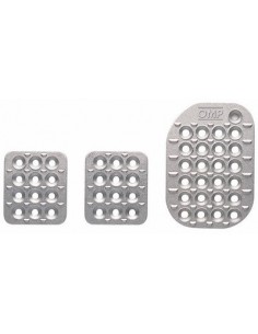 Cubrepedales OMP Racing aluminio tipo 1