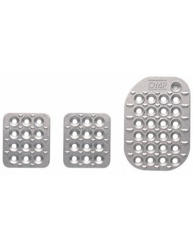 Cubrepedales OMP Racing aluminio tipo 1