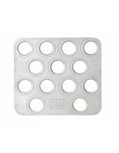 Reposapies aluminio OMP antideslizante Copiloto