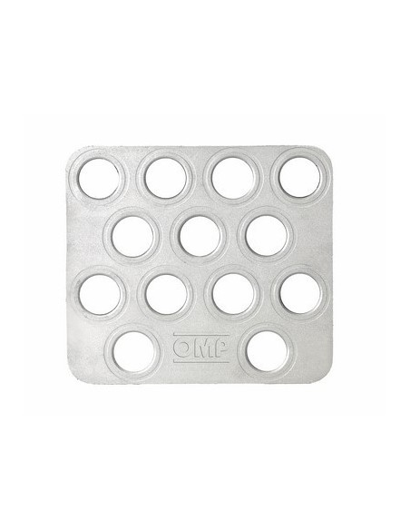 Reposapies aluminio OMP antideslizante Copiloto