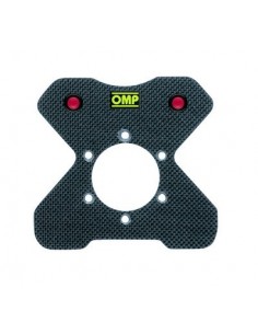 Botones auxiliares carbono volante OMP central