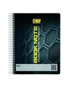 Libreta notas copiloto OMP A4