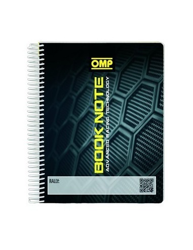 Libreta notas copiloto OMP A4