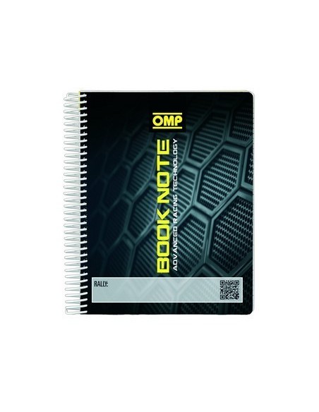 Libreta notas copiloto OMP A4