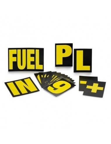 Juego numeros Tabla Pit Box Sparco