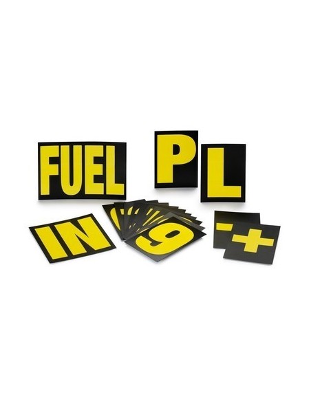 Juego numeros Tabla Pit Box Sparco