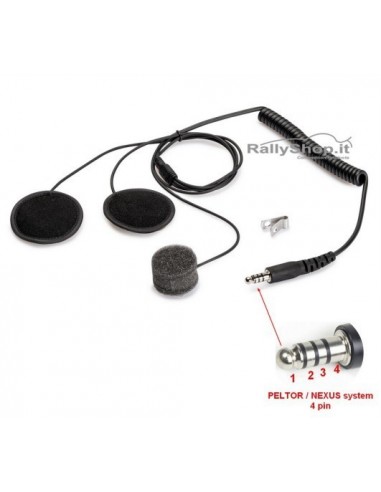 Kit intercomunicador Sparco para cascos integrales Nexus