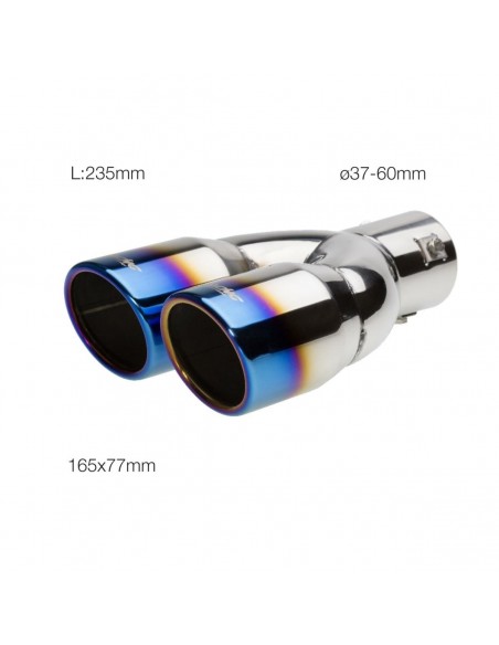 Cola de escape Simoni Racing TRX/18 Titanium Look