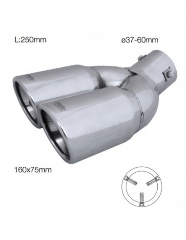 Cola de escape Simoni Racing TRX/14