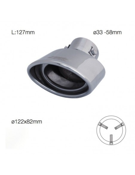 Cola de escape Simoni Racing TRX/40