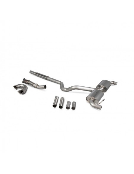 Escape Scorpion Renault Clio III Sport swap R26 (Linea completa catalizada)