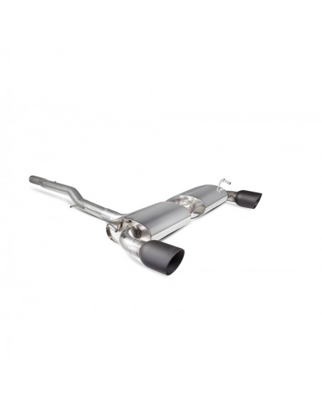 Escape Scorpion Volkswagen Golf IV R32 (Sin silenciador)(Colas negras)