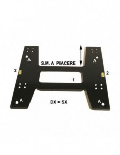 Base Asiento Omp Mini One -09/01 Piloto/copiloto