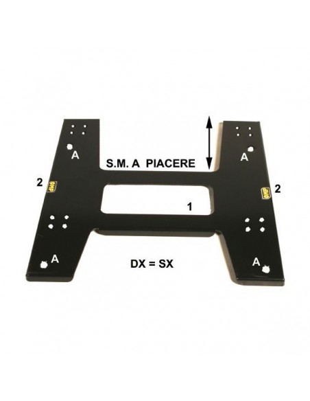 Base Asiento Omp Mini One -09/01 Piloto/copiloto