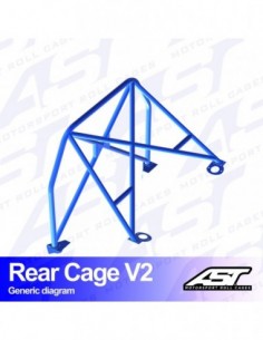 Arco trasero Honda Civic (EF/ED/EE) 3 puertas Hatchback REAR CAGE V2