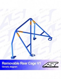 Arco trasero Honda Prelude (5gen) 2-door Coupe REMOVABLE REAR CAGE V1