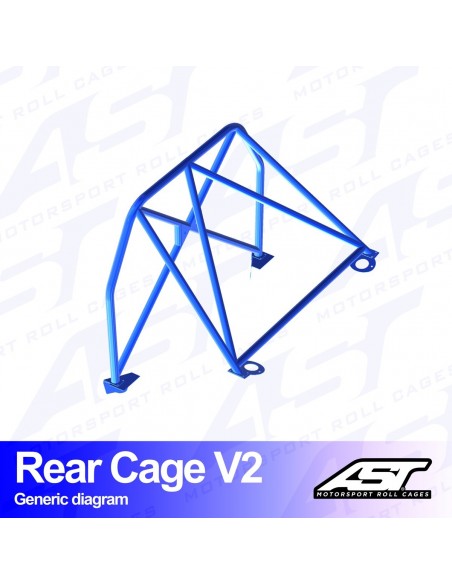 Arco trasero Mazda MX-5 (NA) 2 puertas Roadster REAR CAGE V2