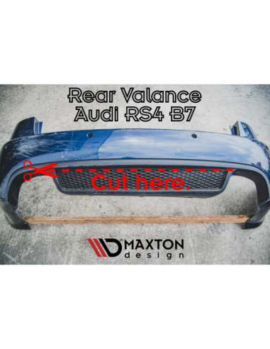 Difusor trasero Audi RS4 B7