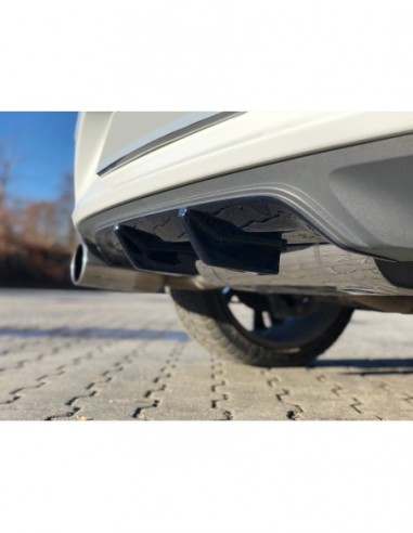 Difusor trasero Opel Astra K (OPC Line)