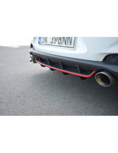 Difusor trasero V.1 Hyundai i30N Mk3 Hatchback