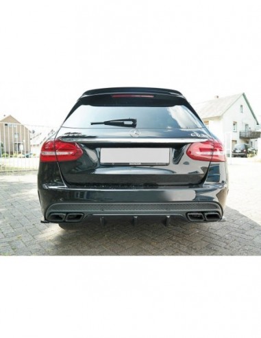 Difusor trasero Mercedes-Benz Clase C 63 AMG S205 Familiar