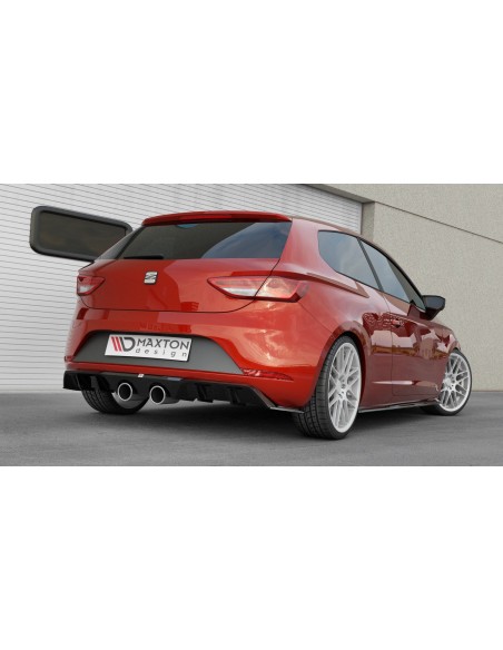 Difusor trasero V.2 Seat Leon 5F Cupra (Facelift) Difusor trasero V.2 Seat Leon 5F Cupra (Facelift)
