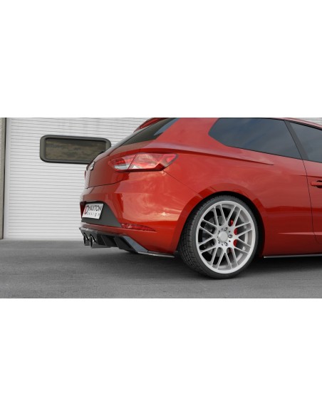 Difusor trasero V.2 Seat Leon 5F Cupra (Facelift) Difusor trasero V.2 Seat Leon 5F Cupra (Facelift)