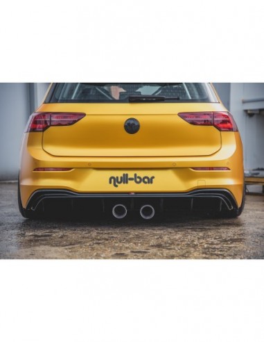 Difusor trasero Volkswagen Golf VIII (R32 Look)