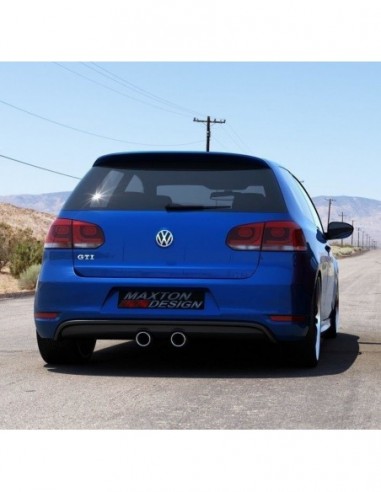 Difusor trasero Volkswagen Golf VI GTI (Look Golf V R32)
