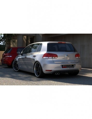Difusor trasero Volkswagen Golf VI (Con 1 agujero de escape)