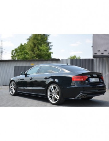 Extensión alerón Audi A5 8T Sportback (S-Line)(Facelift)
