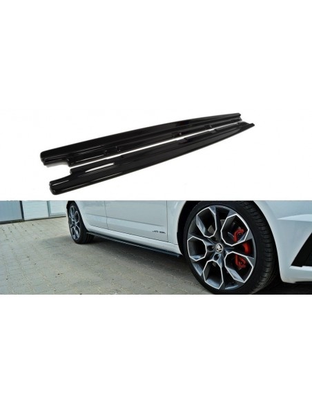 Faldones laterales Skoda Octavia RS Mk3 (Incluido Facelift) Faldones laterales Skoda Octavia RS Mk3 (Incluido Facelift)