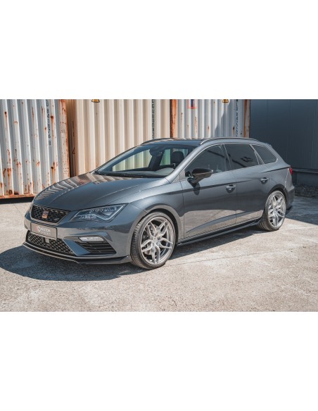 Faldones laterales V.4 Seat Leon 5F Cupra/FR (Facelift) Faldones laterales V.4 Seat Leon 5F Cupra/FR (Facelift)