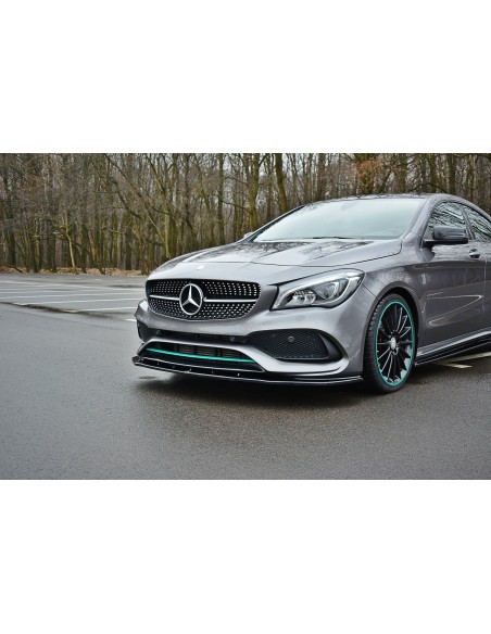 Lip delantero V.1 Mercedes-Benz CLA C117 (AMG Line)(Facelift) Lip delantero V.1 Mercedes-Benz CLA C117 (AMG Line)(Facelift)