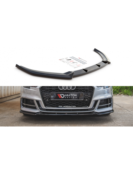Lip delantero V.3 Audi A3/S3 8V (S-Line)(Facelift) Lip delantero V.3 Audi A3/S3 8V (S-Line)(Facelift)
