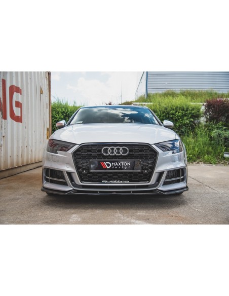 Lip delantero V.3 Audi A3/S3 8V (S-Line)(Facelift) Lip delantero V.3 Audi A3/S3 8V (S-Line)(Facelift)