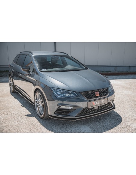 Lip delantero V.4 Seat Leon 5F Cupra/FR (Facelift) Lip delantero V.4 Seat Leon 5F Cupra/FR (Facelift)