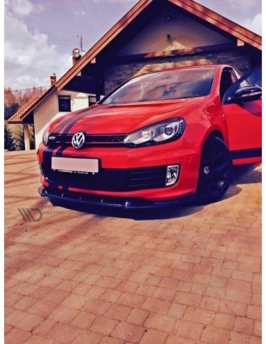 Lip delantero V.1 Volkswagen Golf VI GTI 35TH