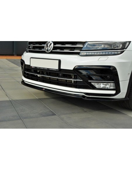 Lip delantero Volkswagen Tiguan Mk2 (R-Line) Lip delantero Volkswagen Tiguan Mk2 (R-Line)