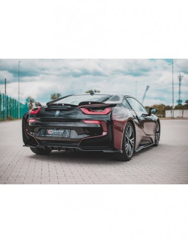 Lip trasero central BMW i8 (Con barras verticales)