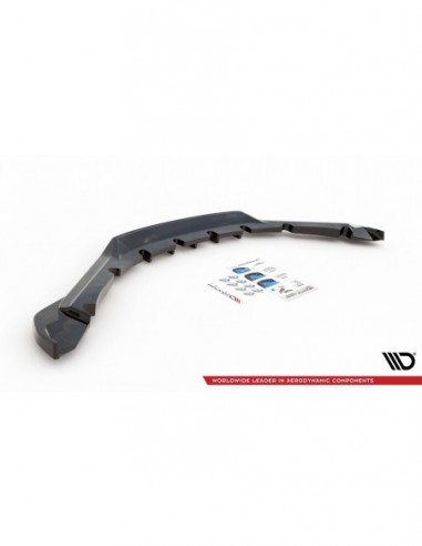Lip trasero central BMW i8 (Con barras verticales)