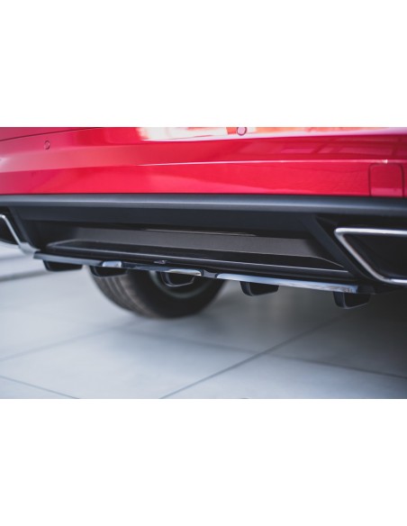 Lip trasero central Skoda Kodiaq RS (Con barras verticales) Lip trasero central Skoda Kodiaq RS (Con barras verticales)