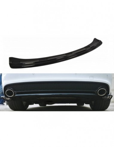 Lip trasero central Audi A5 8T (S-Line)(Facelift)(sin barras verticales)
