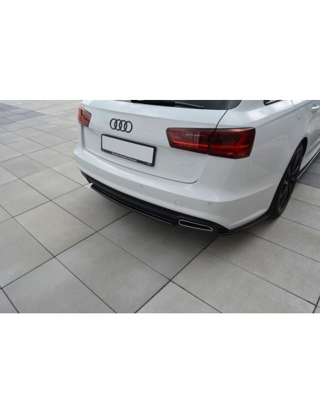 Lip trasero central Audi A6 C7 Avant (S-line)(Facelift) Lip trasero central Audi A6 C7 Avant (S-line)(Facelift)