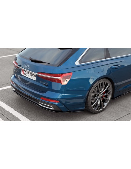 Lip trasero central Audi A6 C8 Avant (S-Line) Lip trasero central Audi A6 C8 Avant (S-Line)