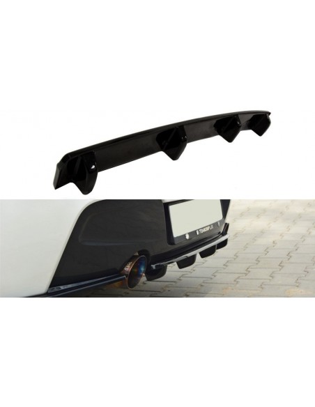 Lip trasero central BMW Serie 1 F20/F21 (Con pack M)(con barras verticales) Lip trasero central BMW Serie 1 F20/F21 (Con pack M)(con barras verticales)