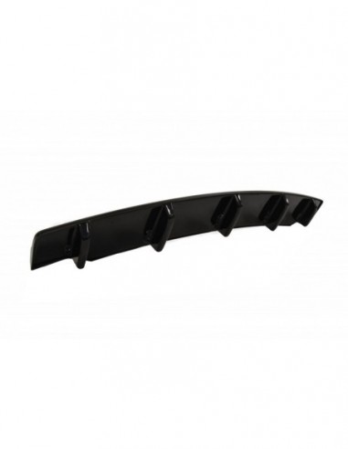 Lip trasero central BMW Serie 5 F11 (Con pack M)(Para 2 salidas individuales)(Con barras verticales)